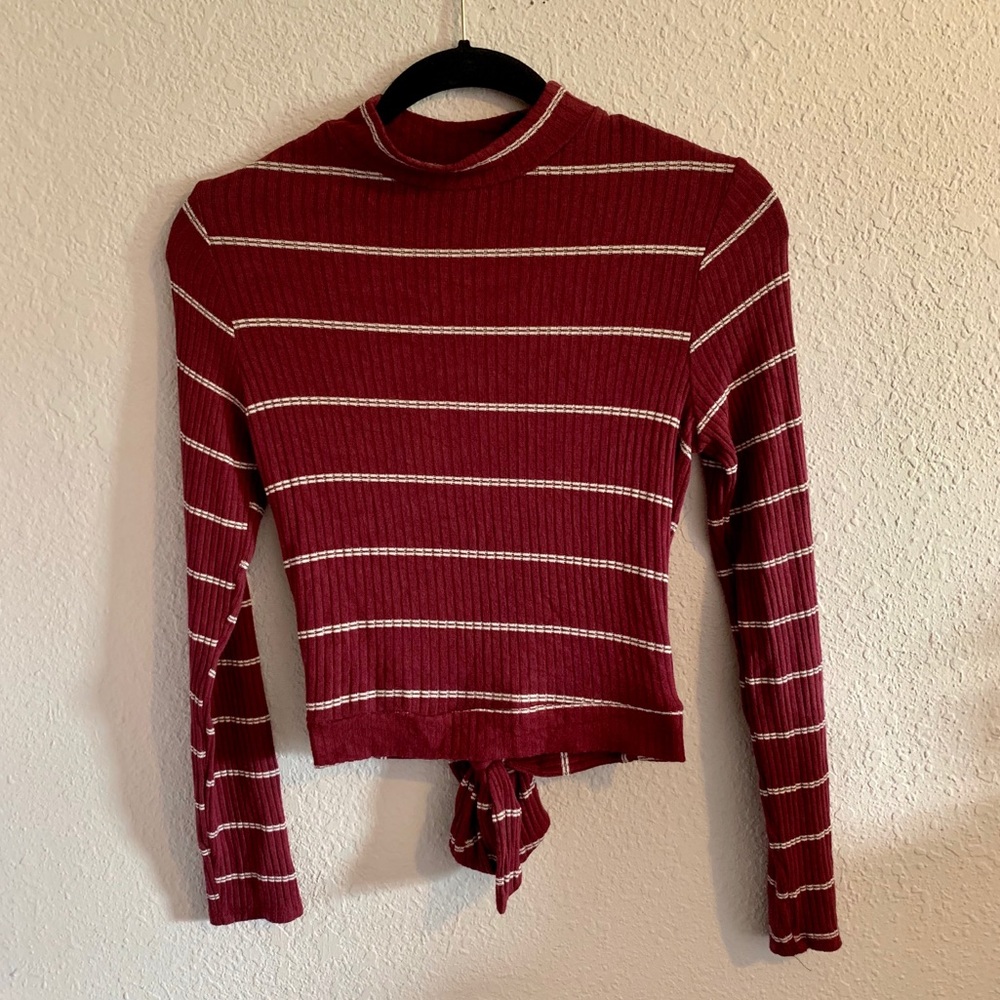 Long Sleeve Crop Top